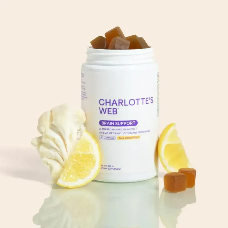 Charlotte's Web Organic Brain Support Gummy 6ct