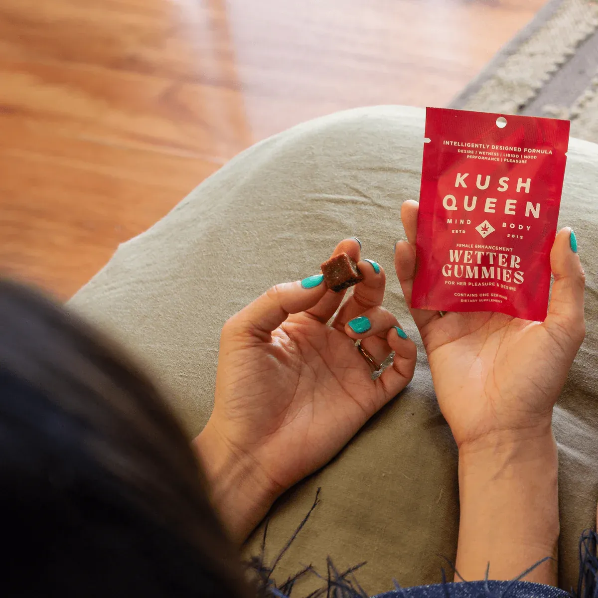 Kush Queen Wetter For Her Sexual Gummy 1ct
