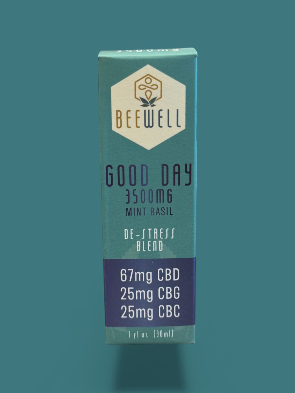 Bee Well CBD Good Day Tincture 3500mg