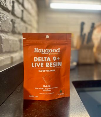 Haygood Farms Live Rosin Gummy 30mg CBD 10mg D9