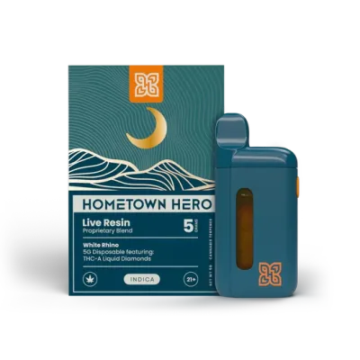Hometown Hero Live Resin THCa 5g Disposable