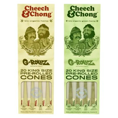 G-Rollz Cheech &amp; Chong 6pc Pre-Rolled Cones King Size