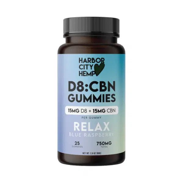 Harbor City Hemp D8:CBN (Relax) Gummies 25ct 750mg