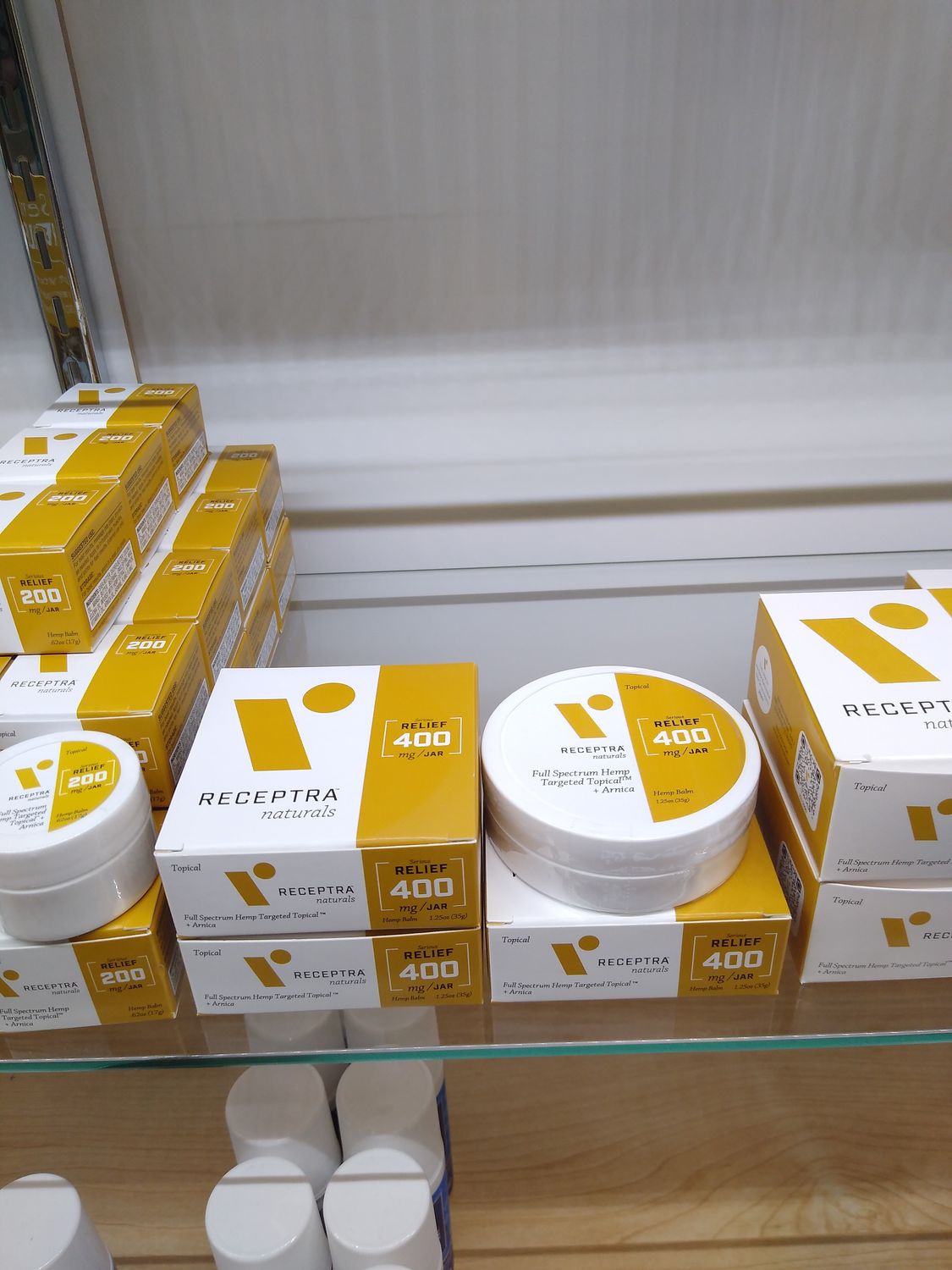 Receptra Relief Targeted Topical + Arnica 1.25oz 400mg