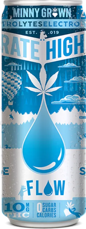 Minny Grown Highdrate Water 12oz