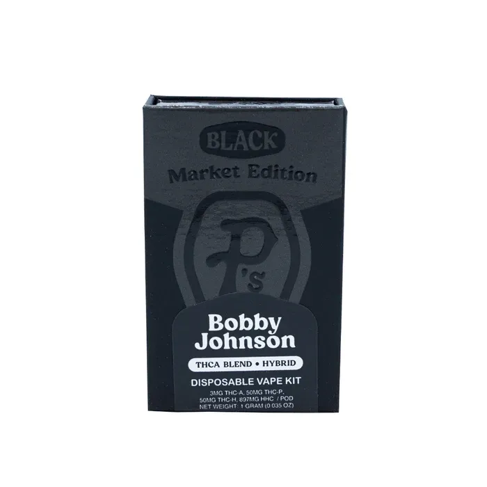 Pushin P's Pod Kit (Black Market) THCa Bobby Johnson