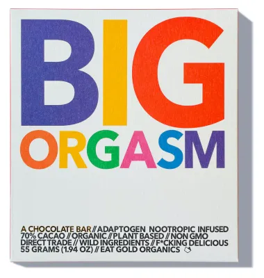 Big Orgasm Chocolate Bar