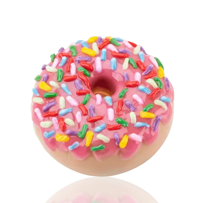 Empire Glassworks Pink Sprinkle Donut Dry Pipe 2.85"