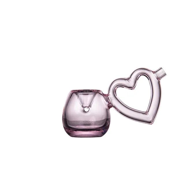 MJ Aresenal Love Handle Heart Pipe 4"