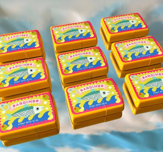 Canna Style Sardine Tin Lighter
