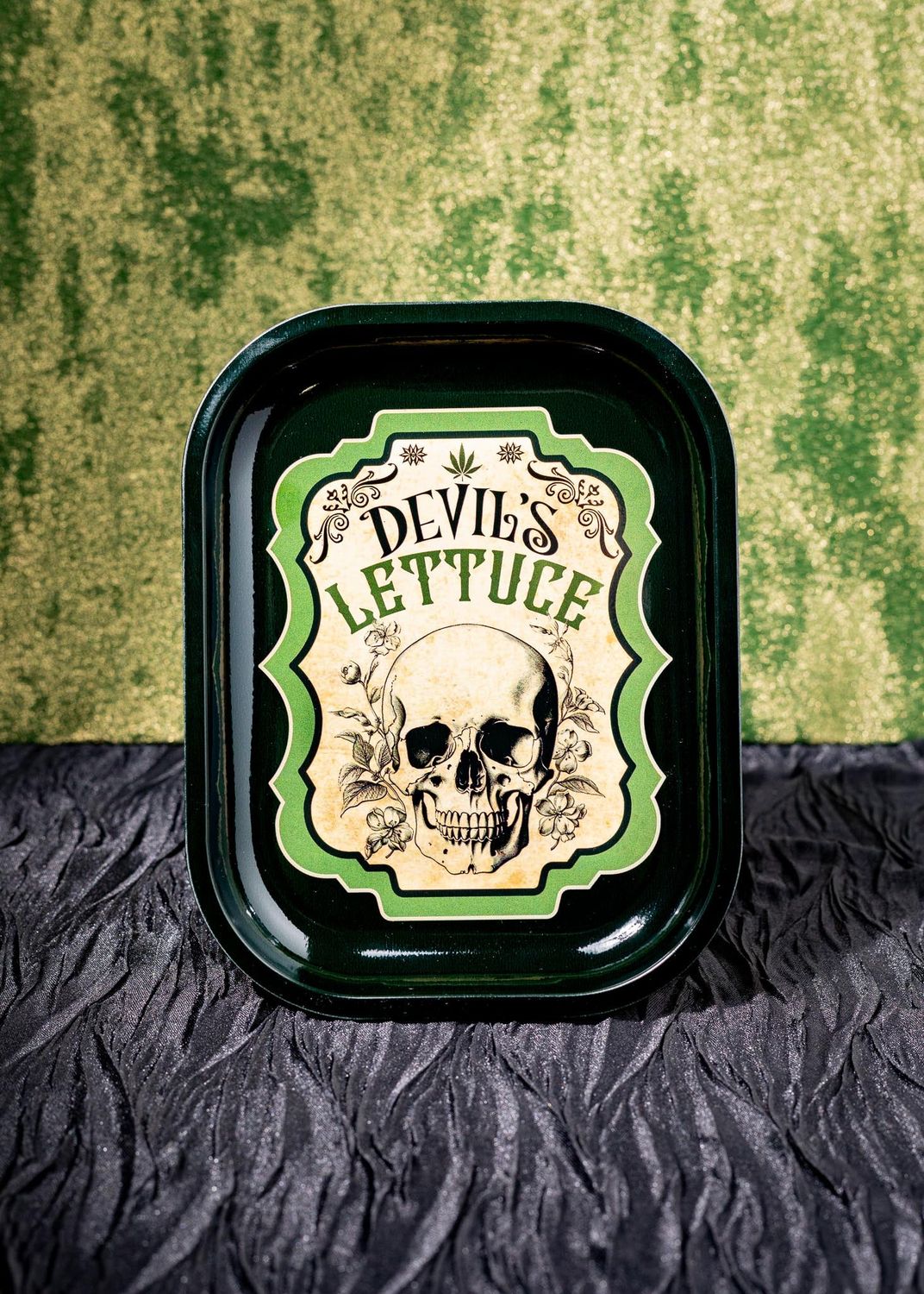 Canna Style Devil's Lettuce Rolling Tray 7x5.5