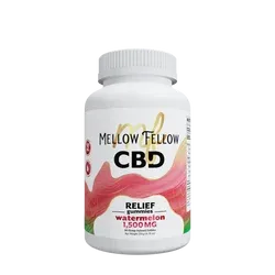 Mellow Fellow CBD Relief Gummy 1500mg CBD 30ct