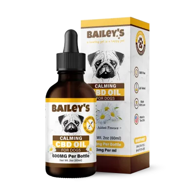 Bailey's Calming CBD Oil for Dogs 60ml 600mg