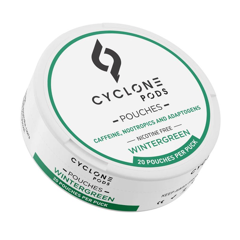 Cyclone Pods Nicotine-Free Focus &amp; Energy 20pc Pouches 500mg
