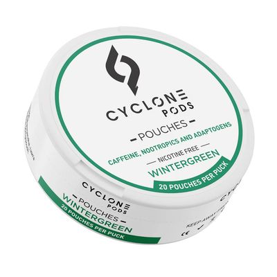 Cyclone Pods Nicotine-Free Focus &amp; Energy 20pc Pouches 500mg
