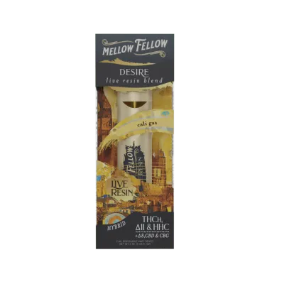 Mellow Fellow Disposable Live Resin 2ml Desire Cali Gas Hybrid