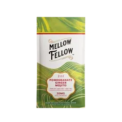 Mellow Fellow Mixers 10mg D9 5mg CBD 5mg CBG 1ct Pomegranate Ginger Mojito single