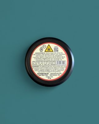Bee Well CBD Functional Bomb Balm (CBD, CBG, D8) 2oz LARGE (Previously Beserker Balm)