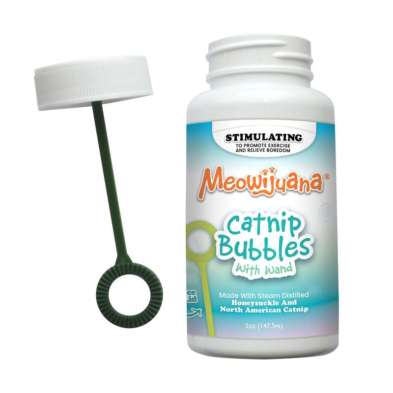 Meowijuana Catnip &amp; Honeysuckle Bubbles
