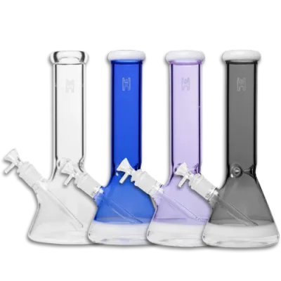 Pipa de agua tipo vaso de precipitados de 12" de grado humano 14mm