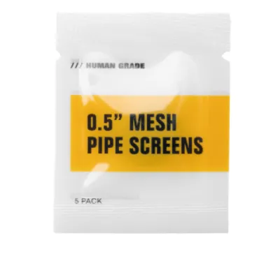 Human Grade Mesh Pipe Screens 5ct