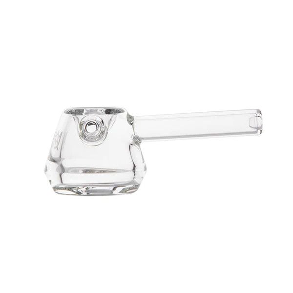 MJ Arsenal Kettle Glass Hand Pipe Clear