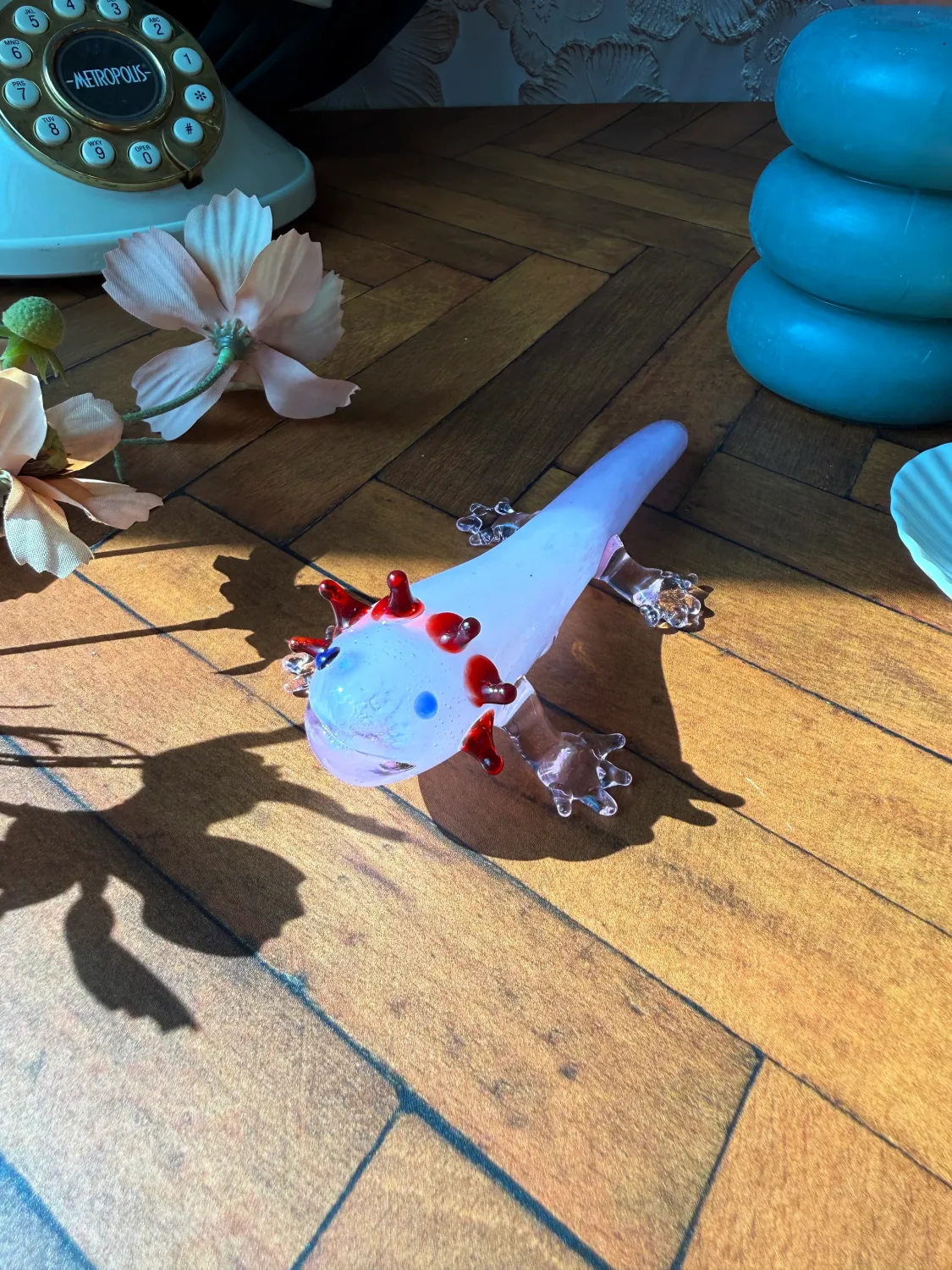 Burning Love Axolotl Pipe 6"