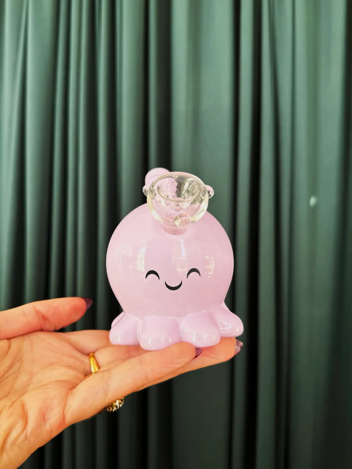 Burning Love Lil Octobubbler Pink 4" 10mm