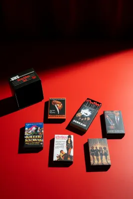 Set de Cajas de Fósforos VHS Burning Love Horror