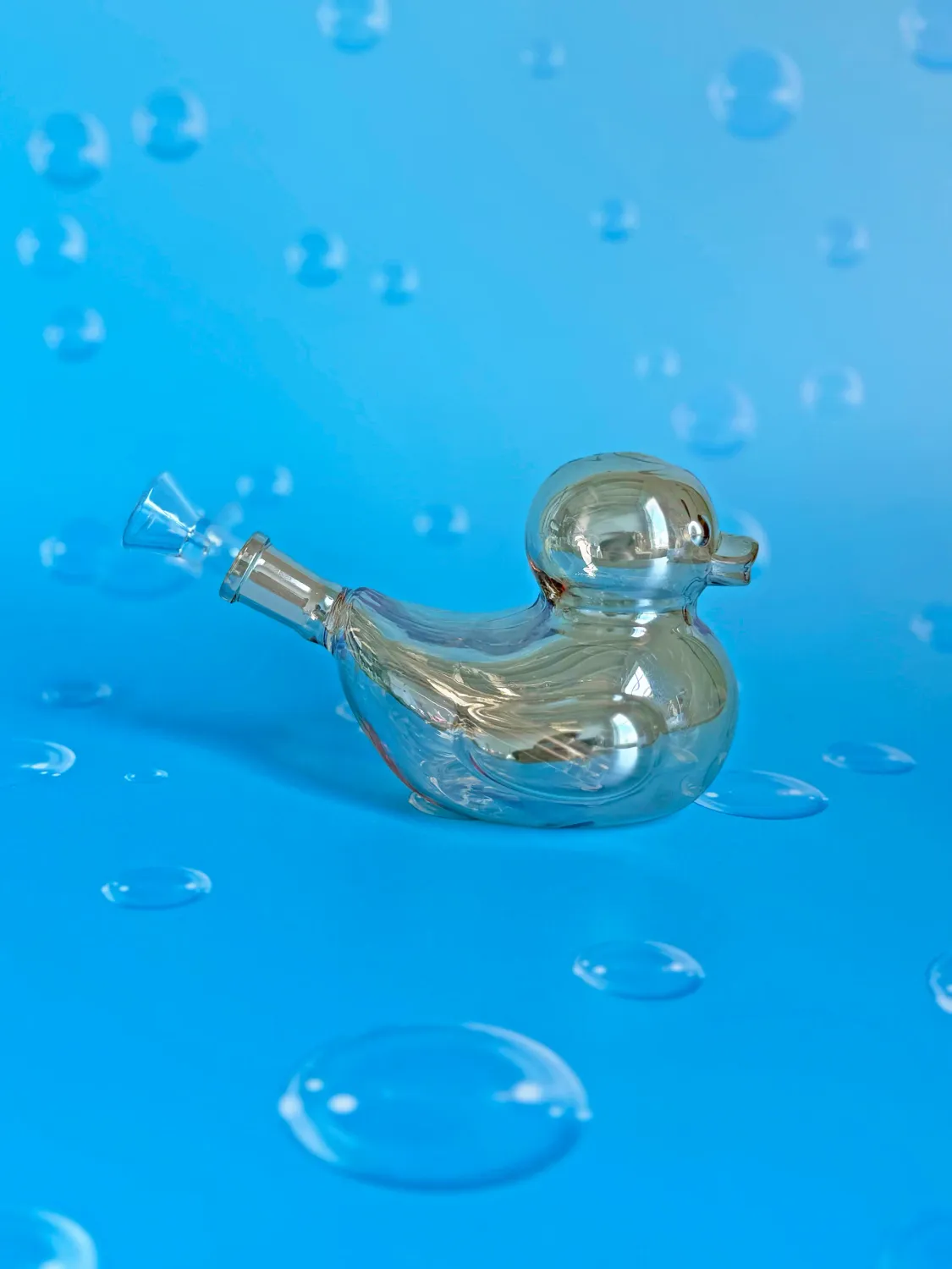 Burning Love Squeaky Clean Bubbler 7" 14mm