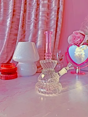 Burning Love Key to my Heart Water Pipe 8" 14mm