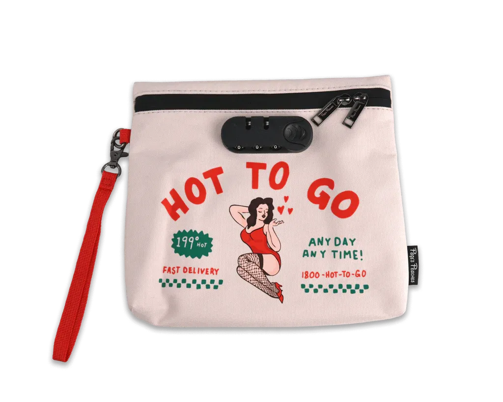 Page's Peaches Smell Proof Pouch 9.75" x 8.5"