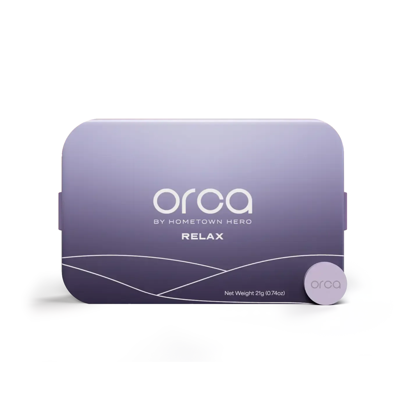 Hometown Hero ORCA Microdose 30ct Relax Pills 2mg CBD, CBN, Lavender