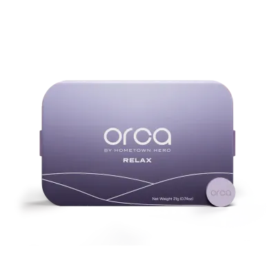 Hometown Hero ORCA Microdose 30ct Relax Pills 2mg CBD, CBN, Lavender