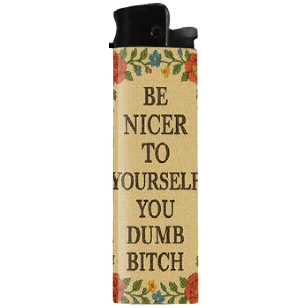 Shady Front Hand Wrapped Basic Lighter