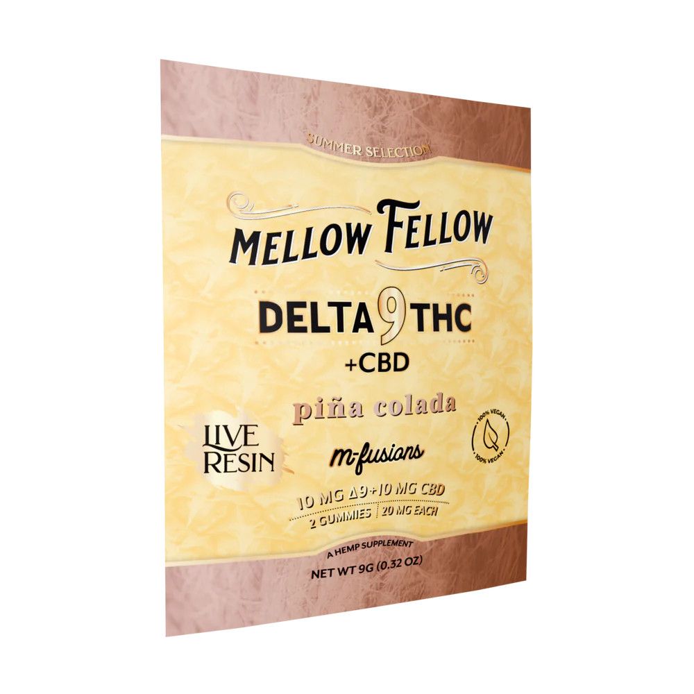 Mellow Fellow M-Fusion Seasonal Selection 40mg 2ct - Summer '24, Flavor: Pina Colada