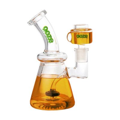 Ooze Glyco Glycerin Freezable Glass Water Pipe Orange