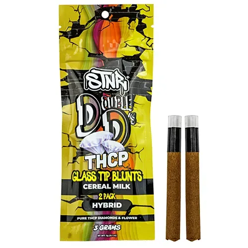 STNR Double D's THCp Glass Tip Blunt 2ct