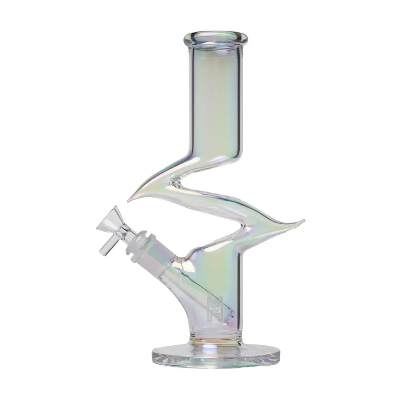 Pipa de Agua Iridiscente Zing de Grado Humano de 10.5" 14mm