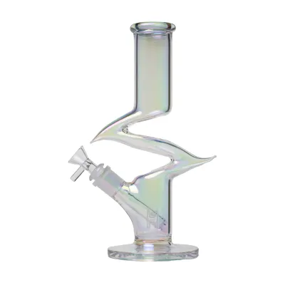 Pipa de Agua Iridiscente Zing de Grado Humano de 10.5" 14mm