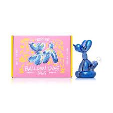 Hemper Bong Balloon Dog Blue 14mm 5.5"