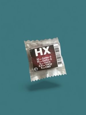 Bee Well CBD Recreational Gummies HX (D9, D8, THCH, THCP, CBG) 1ct