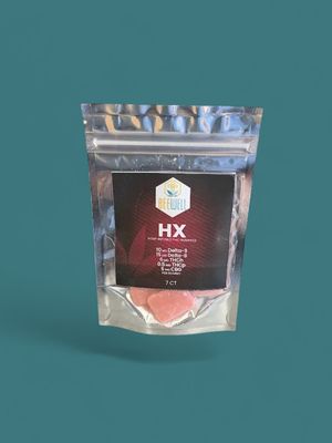 Bee Well CBD Recreational Gummies HX (D9, D8, THCH, THCP, CBG) 7ct