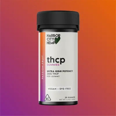 Harbor City Hemp Gummies 2mg THCp 25ct Passion Fruit