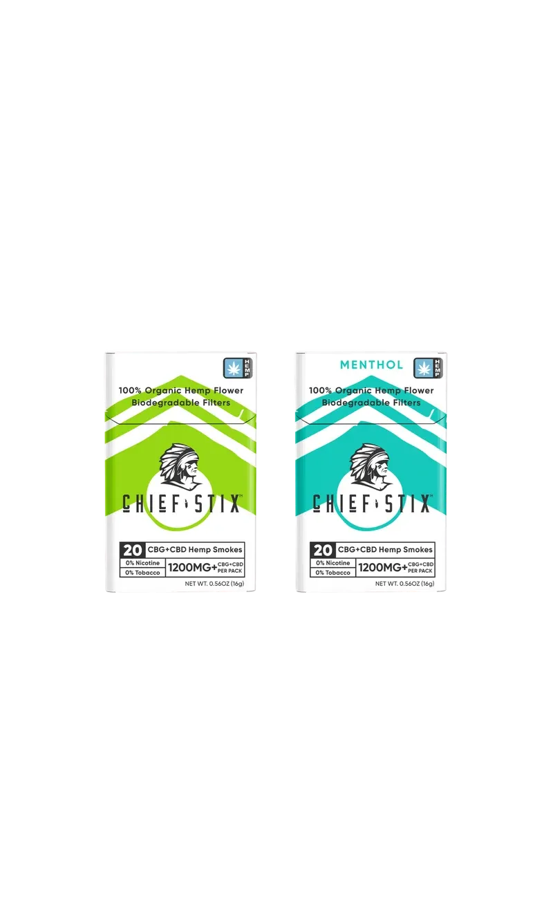 Chief Stix Hemp Smokes 20ct