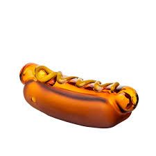 BigFun Glizzy Hot Dog Hand Pipe 5"