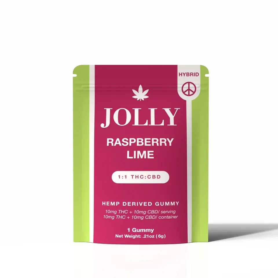 Jolly Cannabis Gummies 1:1 THC:CBD 1ct