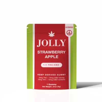Gomitas de Cannabis Jolly 1:1 THC:CBD 1ct