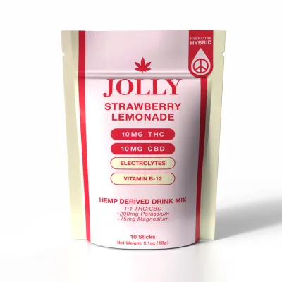 Mezcla para Bebidas Jolly Cannabis 1:1 THC:CBD 10ct