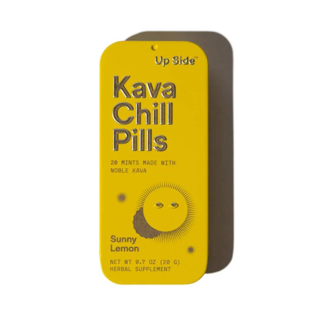 Up Side Sunny Lemon Kava Chill Pills